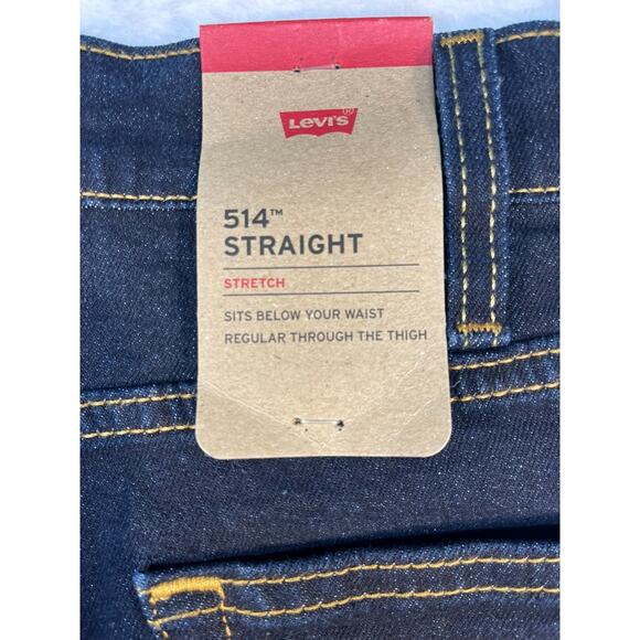 Levi Strauss 514 Straight Men's Jeans Size 38x32 (0164) - Picture 4 of 11